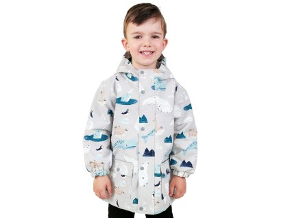 Nepromokavá zateplená bunda do deště a zimy Cozy  - Polar Pals