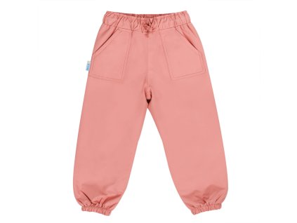 Nepromokavé zateplené kalhoty do deště a zimy - Dusty Apricot