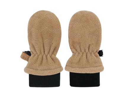Fleecové rukavice Jan and Jul - Soft Brown