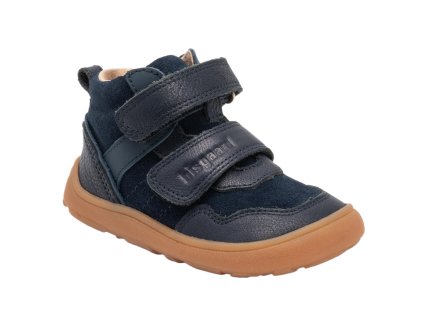 Celoroční boty Bisgaard barefoot becky - Navy