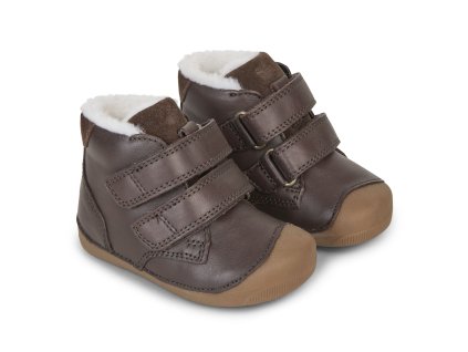 Zimní barefoot Bundgaard - Petit Mid Winter Dark Brown