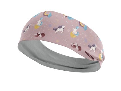 Dětská funkční jednovrstvá čelenka - jednorožci