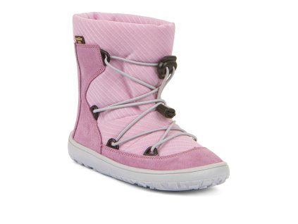 Zimní Barefoot sněhule Froddo Tex Track Suede - Pink