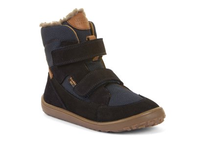 Zimní barefoot boty Froddo Up Tex winter - Dark Blue