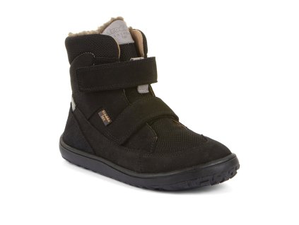 Zimní barefoot boty Froddo Up Tex winter - Black