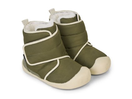 Bundgaard barefoot sněhule s membránou Nuri - Army