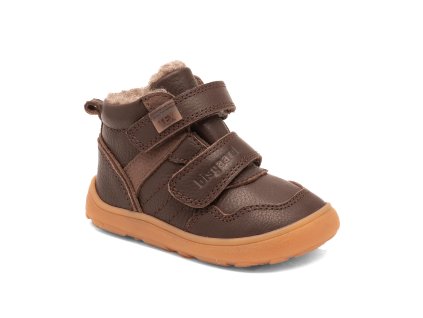Zimní boty Bisgaard barefoot becky s membránou - Brown