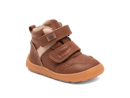 Zimní boty Bisgaard barefoot becky s membránou - Whisky