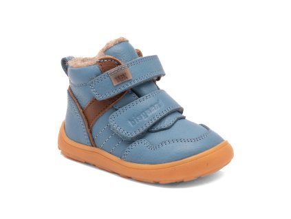 Zimní boty Bisgaard barefoot becky s membránou - Blue