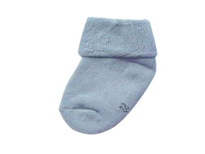 Teplé bavlněné ponožky bez protiskluzu - Šedá