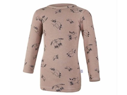 Tričko smyk DR TISK Outlast® - oříšková mývalové