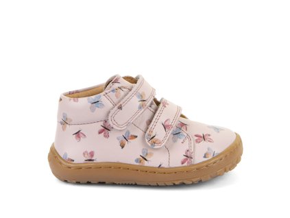 Celoroční barefoot boty Froddo First Step - Pink+