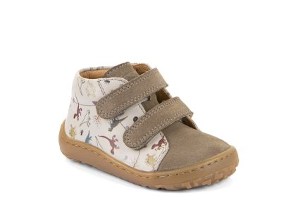 Celoroční barefoot boty Froddo First Step - Beige II