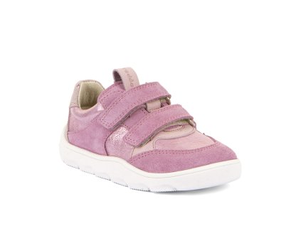 Froddo nízké celoroční barefoot kožené boty Zeru Spring - Pink Shine