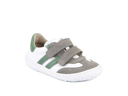 Froddo barefoot celoroční kožené nízké tenisky F-motion - White+