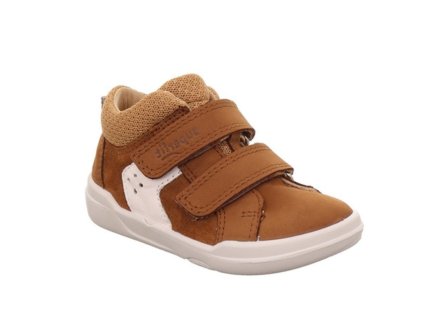 Celoroční barefoot boty Superfit - Braun/Weiss II