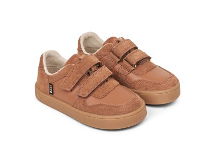 Barefoot Bungaard kožené tenisky Corey - Cognac