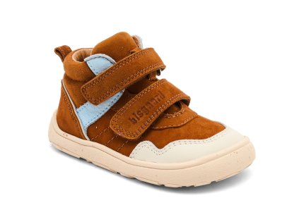 Celoroční boty Bisgaard barefoot becky - Cacao