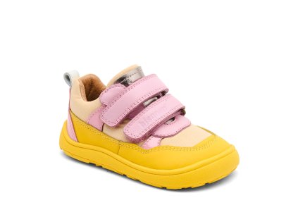 Celoroční barefoot boty Bisgaard Elroy - Lemon