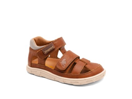 Barefoot sandály Bisgaard Vic - Cognac