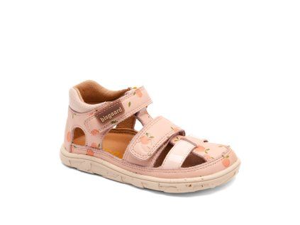 Barefoot sandály Bisgaard Vic - Peach