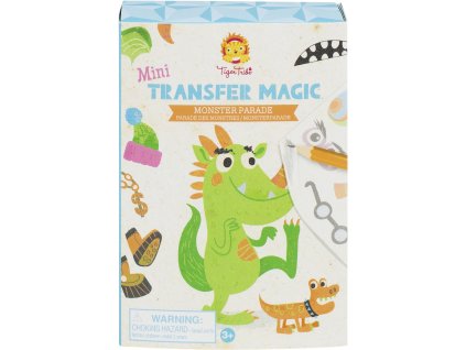 Kreativní sada Tiger Tribe Mini Transfer Magic - Monster Parade