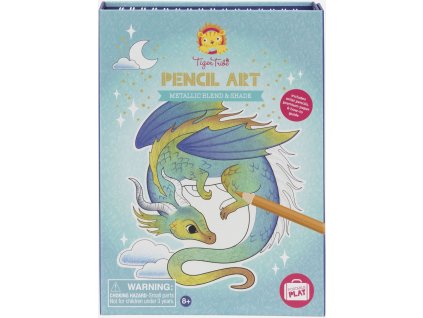 Kreativní sada Tiger Tribe Pencil Art - Metallic Blend and Shade