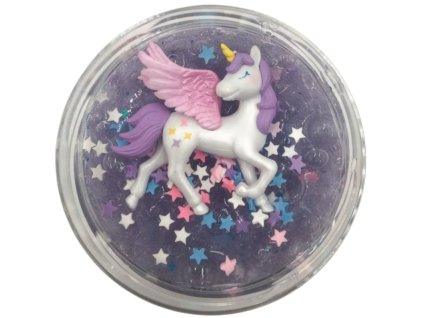 Gumový slizáček Jednoróža