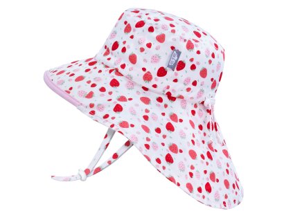 UV klobouk Cotton Adventure - Strawberry