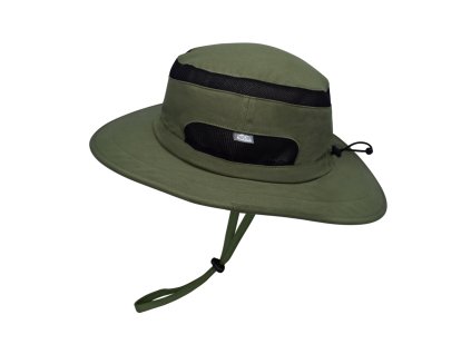 Dětský turistický UV klobouk Jasper - Army Green
