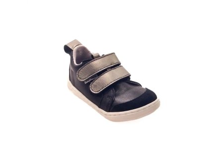 Barefoot nízké celoroční boty Pegres - Černá