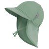 Dětská bavlněná čepička s UV ochranou - Sage Green