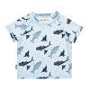 Dětský UV Top s krátkým rukávem - Whale Play