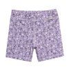 Dětské UV plavecké kraťasy - Purple Blossoms