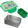 Nerezový svačinový box Affenzahn - Mighty meadow
