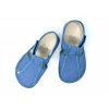 Barefoot bačkory Baby Bare - Denim