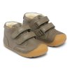 Celoroční barefoot Bundgaard - Petit Velcro - Army green