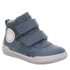 Celoroční barefoot boty Superfit s membránou - Hellblau/Weiss