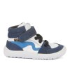 Celoroční barefoot boty Froddo Tex go - White/Denim