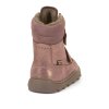 Zimní Barefoot boty Froddo Zeru tex winter - Pink/Gold