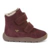 Zimní Barefoot boty Froddo Zeru Tex Furry - Bordeaux