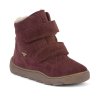 Zimní Barefoot boty Froddo Zeru Tex Furry - Bordeaux