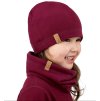 Dětská termo čepice Jan and Jul - Mulberry