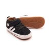 Capáčkové barefoot tenisky Oldsoles Spruce Bub - Black Suede