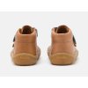 Celoroční barefoot boty Froddo First Step - Cognac/Blue