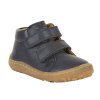 Celoroční barefoot boty Froddo First Step - Dark Blue (podrážka se vzorkem)