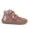 Zimní barefoot boty Froddo winter furry - Pink/Gold