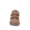Zimní barefoot boty Froddo winter furry - Pink/Gold