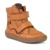 Zimní Barefoot boty Froddo Tex winter celokožené - Cognac