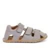 Dětské barefoot sandálky Froddo Flexy AVI - Light Grey